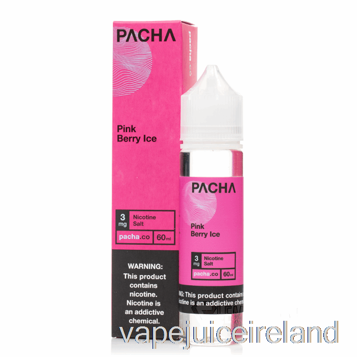 Vape Flavours Pink Berry Ice - Pacha - 60mL 3mg